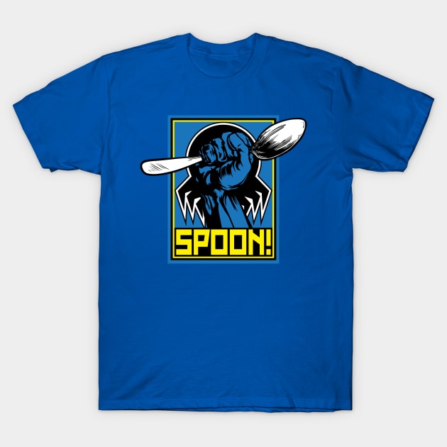 SPOON! T-Shirt by d4n13ldesigns